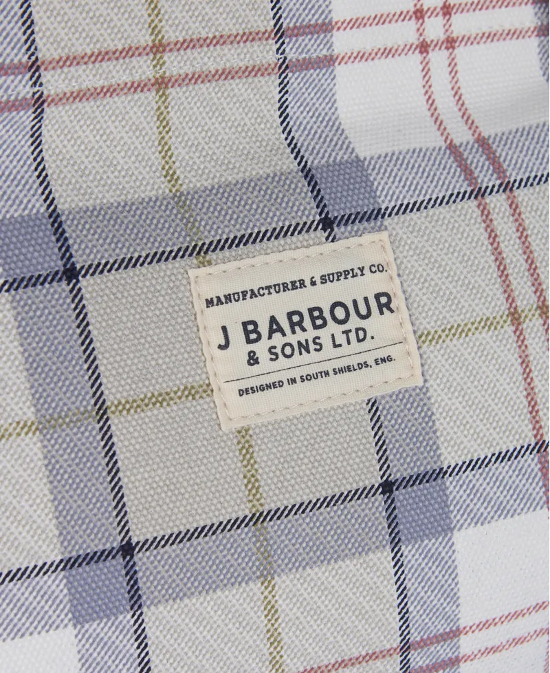 Barbour Print Shopper Bag Pink Mist -2